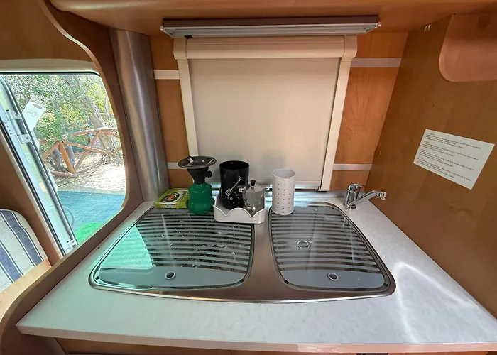 Campsite Vintage Camper