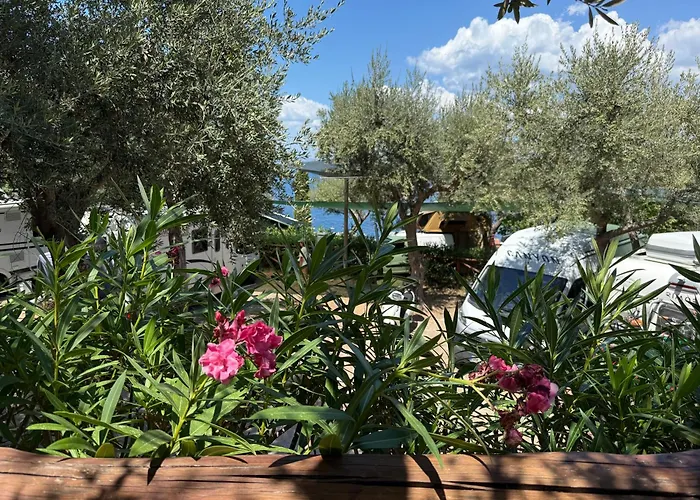 Vintage Camper Campsite Sorrento